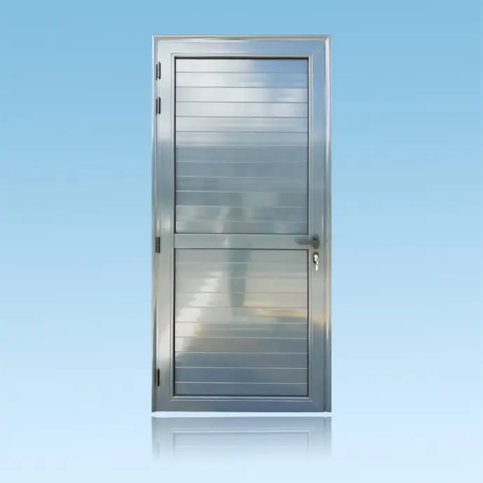 Porte 1 battant plein + traverse