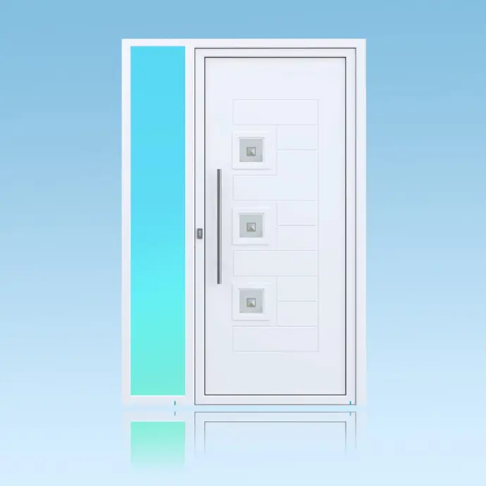 Porte décor 2 battants Pratic