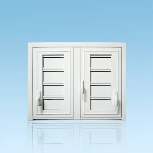 [VF25] Volet 2 battants fenêtre + jalousies